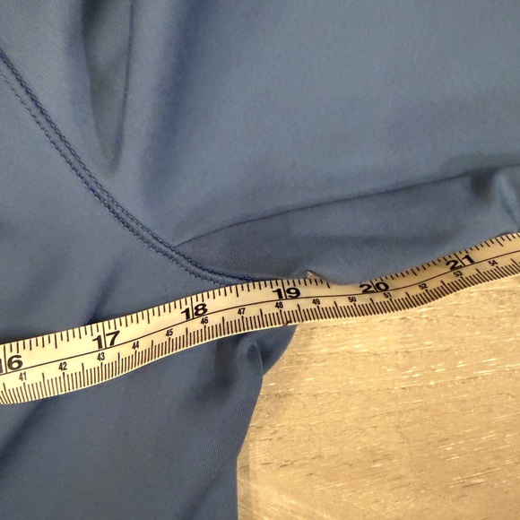 Women's Navy Blue Hooded Jacket with Thumbholes Fitted Silhouette  Athleisure - Picture 9 of 10